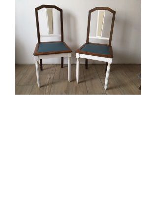 Chaises style Art Déco