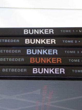 Lot de 05 BD ‘’Bunker’’ de BETBEDER &amp; BEC (TBE)