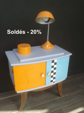 Chevet &amp; lampe GASTON