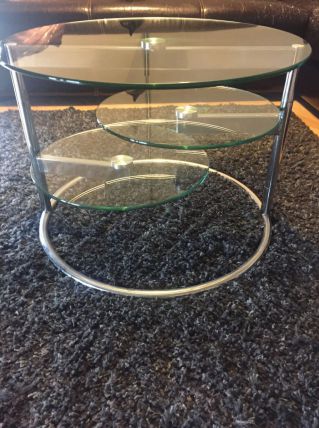 Table de salon en verre