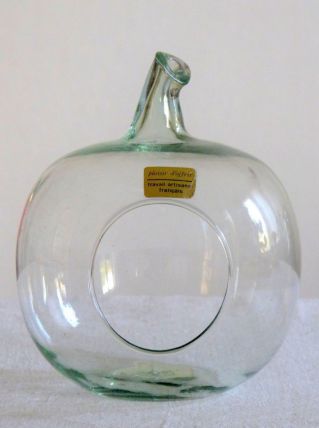 Pomme Terrarium déco en verre 