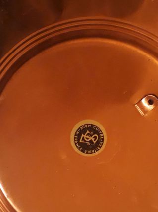 plateau mural en cuivre véritable