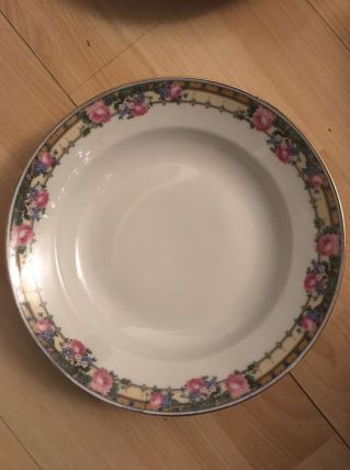 assiettes creuses vintage