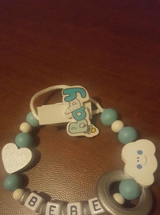 Attache tétine personnalisé 