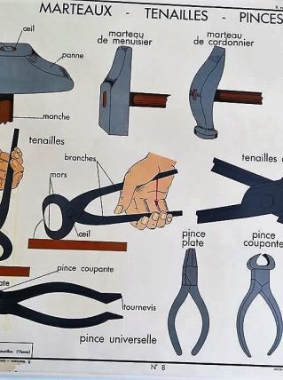 AFFICHE ROSSIGNOL SCIENCES LES MARTEAUX