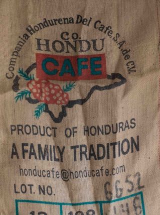 sac en toile de jute honduras