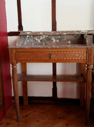 Table de toilette Art Deco, coiffeuse, bureau, 