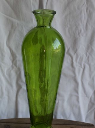 Très grande amphore de verre 45 cm / 4 litres