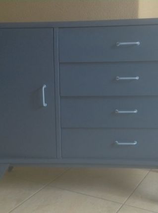 Commode enfilade vintage style scandinave 