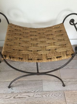 Banc en Doum Tressé