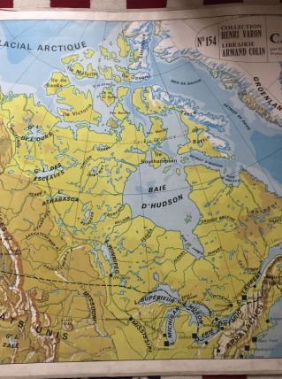 Carte scolaire Canada