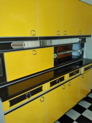 buffet cuisine vintage 