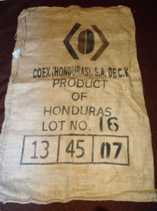 SAC TOILE DE JUTE INDIENNE HONDURAS
