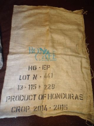 SAC TOILE DE JUTE BON CAFE HONDURAS