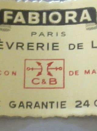 cuilleres café fabiora dorées 24 carats neuves