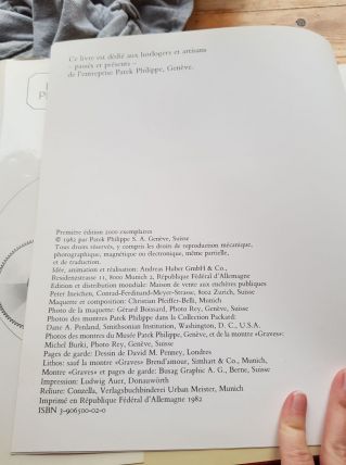 Livre Patek Philippe 