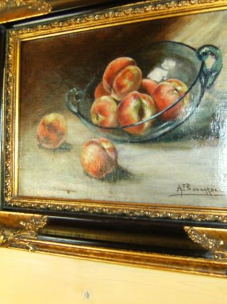 huile sur toile"a.f bonnardel"