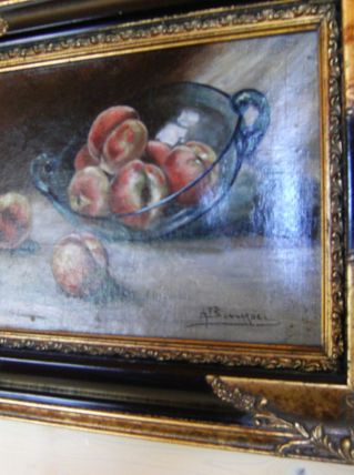 huile sur toile"a.f bonnardel"