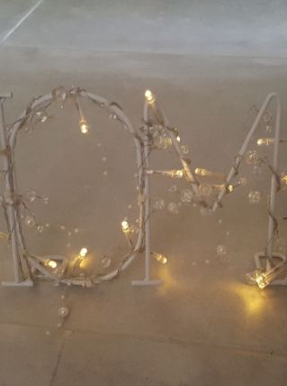 Home lettres déco éclairées 