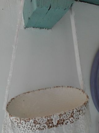 Corbeille à pétales de roses