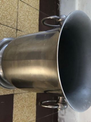 Seau à champagne/à glace en inox Jean Couzon
