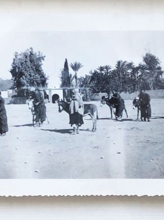 Photo vintage / ancienne Maroc - militaires