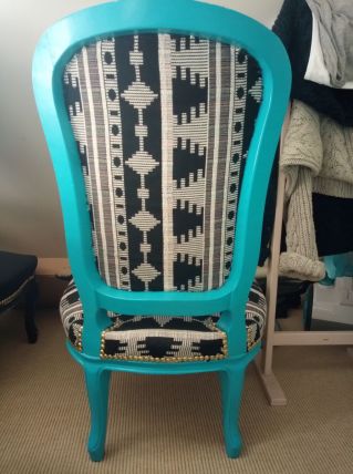 Fauteuil Louis Philippe Aztèque