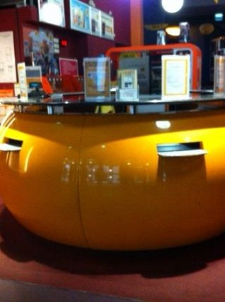 banque bar comptoir vintage loft piscine mobilier extérieur 