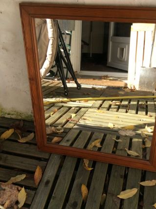 Miroir cadre pitchpin 