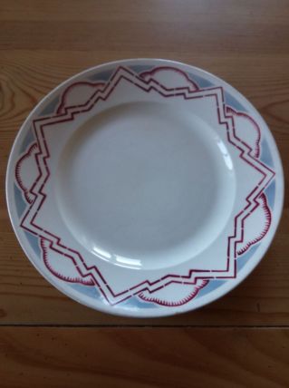 Beau plat vintage Lunéville 