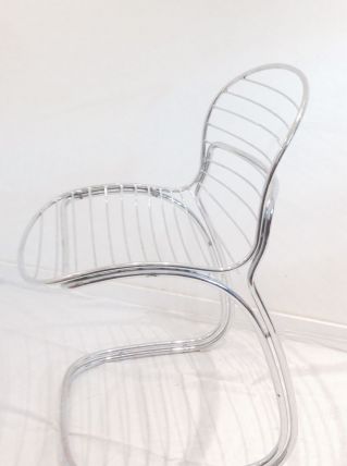 Chaises designer Gastone Rinaldi "Sabrina " 
