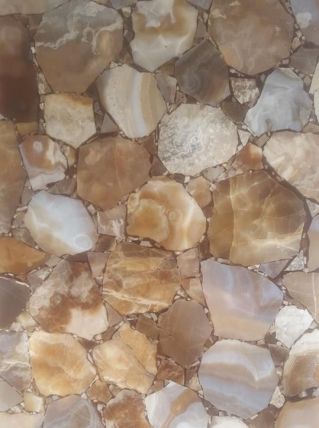 Plaque en aragonite de Madagascar 45*95