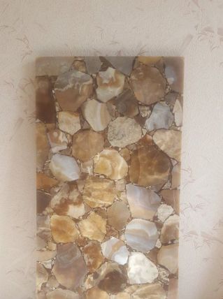 Plaque en aragonite de Madagascar 45*95