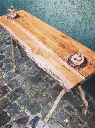 Console naturelle ethnique