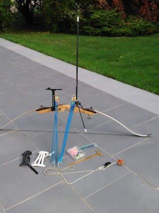 Arc bois droitier 32 livres