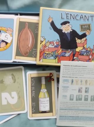 Jeu de cartes l'encanteur (3 à 4 joueurs +8ans)