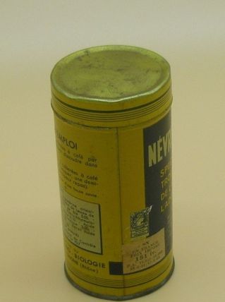 Boîte en fer de 1948, "Névrovitamines"