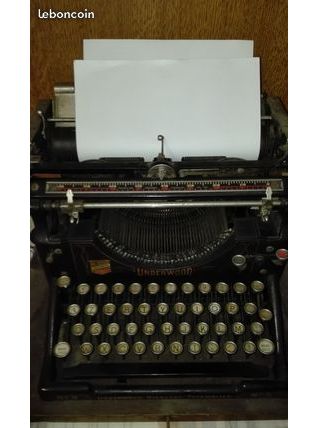 Machine à écrire Underwood n 5