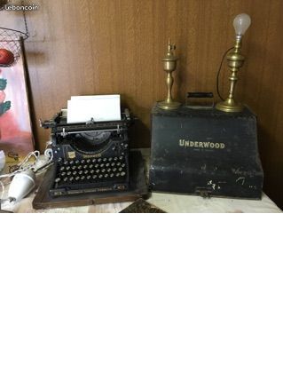 Machine à écrire Underwood n 5
