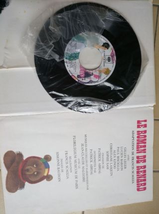 livre Le Roman de Renard avec 45 tours 