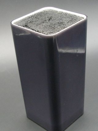 Vase rectangulaire années 70, intérieur plein