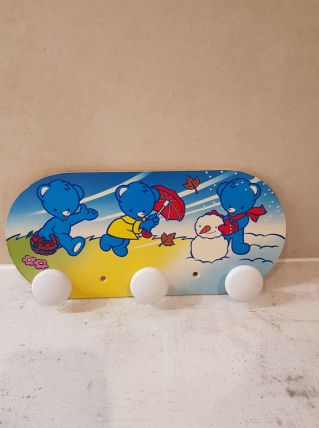 Porte manteaux enfants de marque Nestlé