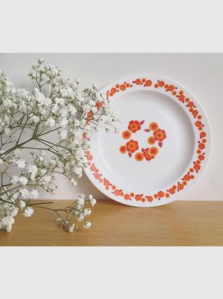 Petites assiettes arcopal Lotus 