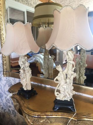 2 LAMPES CHINOISES