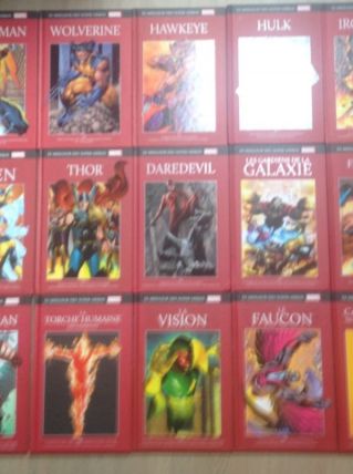 Collection incomplète vol 1 à 21 Marvel Comics