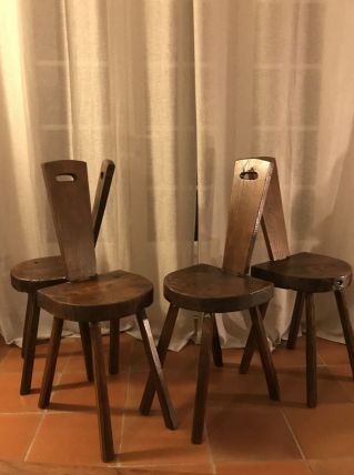4 chaises de chalet 