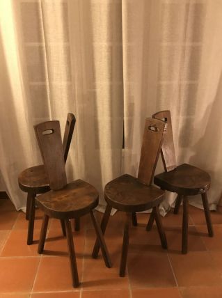 4 chaises de chalet 