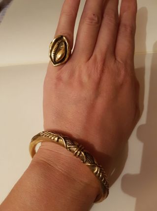 Bracelet et bague taille 48