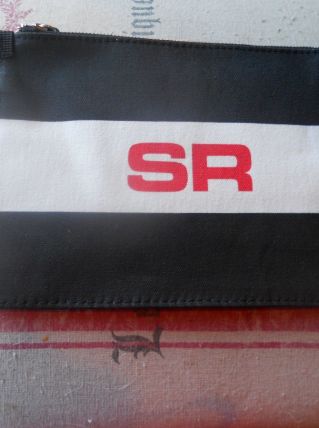 TROUSSE SONIA RYKIEL NEUVE MARINE ET BLANC