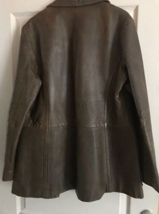 veste cuir femme